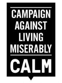 Campaign Against Living Miserably (CALM) logo